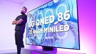 NEW LG 75-inch QNED MiniLED 86 TV 2023 - Unboxing & Impressions