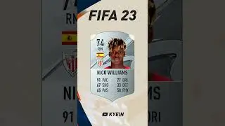 Nico Williams - FIFA Evolution (FIFA 21 - EAFC 24)