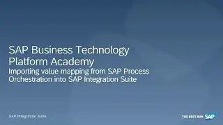 SAP Integration Suite - Episode 24- Move Value Mapping to SAP Integration Suite