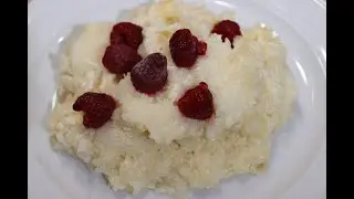 Молочная рисовая каша топленая в горшке! Как будто в детство вернулся! Milk rice porridge!