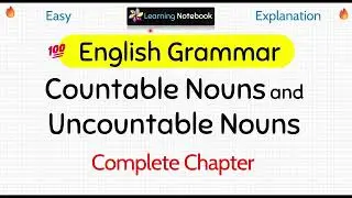Countable and Uncountable nouns