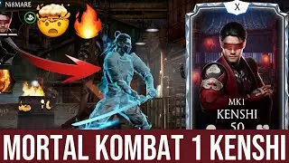 Mortal Kombat 1 Kenshi Max Fusion FW Gameplay Review MK Mobile | Totally 🔥 Character 😍