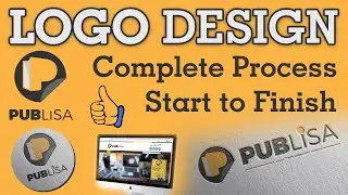How to Design a Logo in Adobe Illustrator || Logo Design and Branding - from Concept to Finish