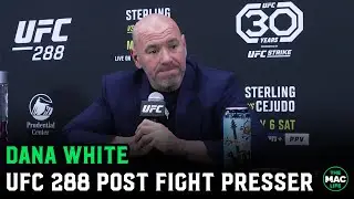 Dana White eyes Aljamain Sterling vs. Sean O’Malley in August | UFC 288 Post Fight Press Conference