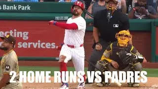 Kyle Schwarber Hits 2 2-Run Home Run vs Padres!!