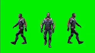 gaming man walking green screen cartoon video || free copyright cartoon videos 