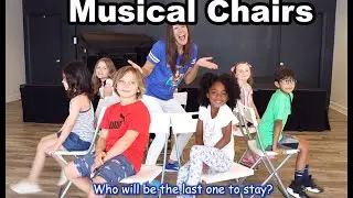 Musical Chairs Song for Children (Official Video) by Patty Shukla | Freeze Dance