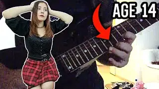 Playing The Same Song 8 YEARS LATER 😱🎸| Age 14 Vs 22