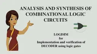 Virtual Lab - Decoder using logic gates on Logisim