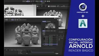 ARNOLD RENDER CONFIGURACIÓN INICIAL - CINEMA 4D TUTORIAL