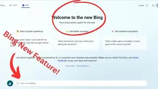 Welcome to New Bing (Bing Ai) Use the new Bing AI Chat Mode for Better Search Results!