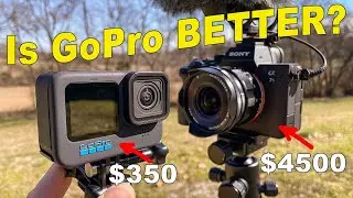 GoPro Hero 10 Black VS. Sony A7SIII - Is The GoPro Just As Good? Better?