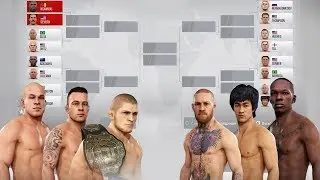 БОРЦЫ vs УДАРНИКИ ГРАН-ПРИ ТУРНИР в UFC 3 ХАБИБ/КОНОР/БРЮС ЛИ