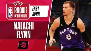 Malachi Flynn Is Named #KiaROTM​​ Honors For April | Eastern Conference