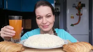 МУКБАНГ САЛАТ МИМОЗА/MUKBANG HALK FAMILY ЕДА ОБЖОР