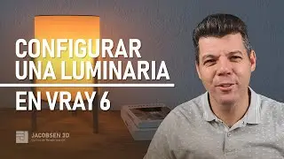 Cómo configurar una luminaria en Vray 6