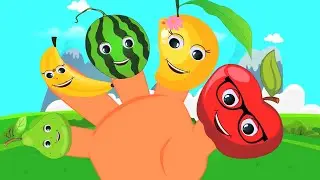 Fruits Finger Family, Nursery Rhyme and Kids Song