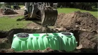 Norwesco Septic Tank Installation