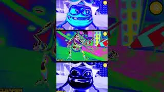 CRAZY FROG IN 3 DIFFERENT EFFECTS #SHORTS