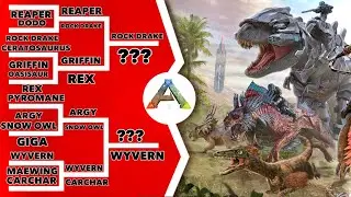 The Ultimate Ark Creature Bracket!