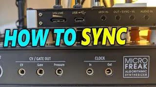 Arturia Microfreak: How to Sync with NTS-1