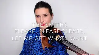 The Smiths - Please, Please, Please Let Me Get What I Want - Violin Cover - Barbara Krajewska