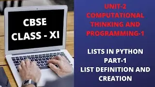 LISTS IN PYTHON_PART-1 LIST DEFINITION AND LIST CREATION