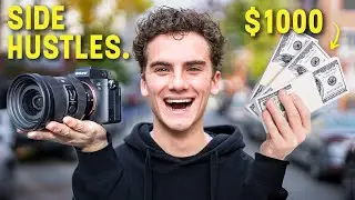 6 Photo/Video Side Hustles YOU can do THIS WEEKEND! - Make $1000