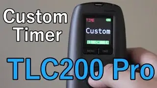 Set a Custom Timer on the Brinno TLC200 Pro Timelapse Camera