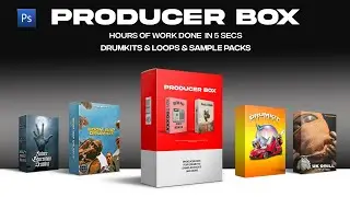 Producer Box Template - Drag & Drop (Drumkits & Sample Packs)