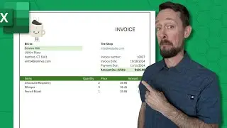 How to Make Sales Invoices in Excel with ONE CLICK