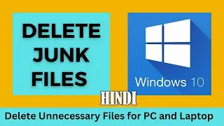 How To Remove and clean Clean All Cache, Temp & Junk Files 😋 Clean C Drive In Windows 10