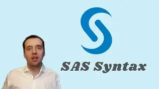 SAS Programming Syntax - The Rules That You Must Follow