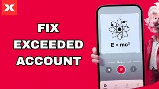 How To Fix And Solve Exceeded Account On Gauth App | Final Solution