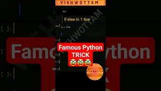 Famous Python Trick every programmer uses #python #shorts #programmer