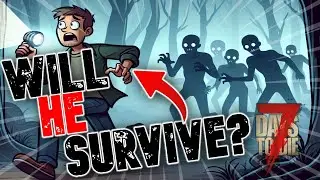 I Survived 7 days in a Hardcore Zombie Apocalypse | 7DTD