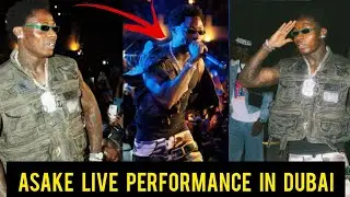 Asake Live Performance in Dubai MMS ft. Wizkid After Releasing New Song 