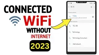 Wifi Connected But No Internet issue || WiFi Connected Without Internet