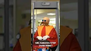 Eggman VS Airport Security - Sonic the Hedgehog