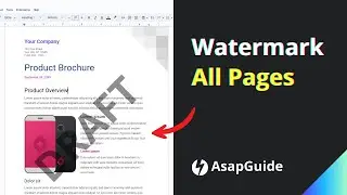 How to Add a Watermark in Google Docs 2024