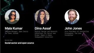 Social sector and open source - GitHub Universe 2019