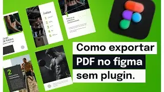 Como EXPORTAR PDF no FIGMA sem utilizar Plugin