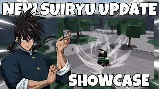 The Strongest Battlegrounds NEW SUIRYU UPDATE SHOWCASE + 4TH MOVE & WALL COMBO + NEW COSMETICS