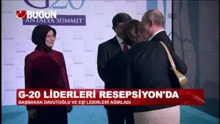 BAŞBAKAN G20 RESEPSİYONU VERDİ