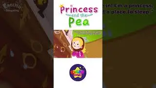 Princess and the Pea - Fairy tale - English Stories (Reading Books) #shorts