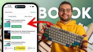 Lets build a Books App with React Native (tutorial for beginners) 🔴