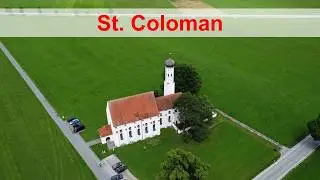 St. Coloman - one of the most beautiful churches in the Allgäu