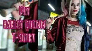 JE FAIS MON TSHIRT 'HARLEY QUINN'