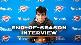 Chet Holmgren | 2022-23 End-of-Season Interview | OKC Thunder