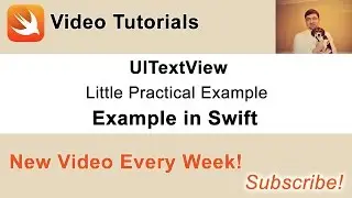 UITextView little practical example in Swift